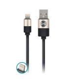 Datový kabel Forever Modern USB/Lightning 1m 2A černý