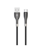 Datový kabel Forever Sleek USB/USB-C 1m 3A černý