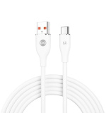 Datový kabel Forever USB/USB-C 1m 66W bílý