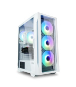 ZALMAN case I3 NEO TG, Mid Tower, ATX, 2xUSB 3.0, 1xUSB 2.0, 4x 120mm RGB Fan, bílá