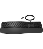 HP 480 Comfort Wired Keyboard - drátová ergonomická klávesnice CZ/SK