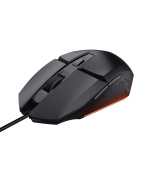 BAZAR - TRUST myš GXT 109 FELOX Gaming Mouse, optická, USB, černá - Poškozený obal (Komplet)