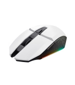 BAZAR - TRUST myš GXT 110W FELOX Gaming Wireless Mouse, optická, USB, bílá - Poškozený obal (Komplet)