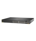 HPE Aruba Networking CX 6200F 24G Class4 PoE 4SFP+ 370W Switch