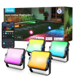 BAZAR - Govee Flood Lights 2 venkovní SMART LED světla 4ks - Poškozený obal (Komplet)