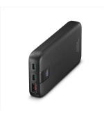 Hama PD 20 powerbanka, 20000 mAh, PD, Qualcomm, 3 výstupy: 2x USB-C, 1x USB-A, LED displej,