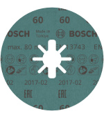 Bosch fíbrový kotouč PRO R780, X-Lock, 125 mm, P60