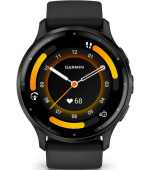 Garmin Venu® 3, Slate/Black, Silicone band, EU