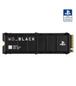 WD BLACK SSD NVMe 1TB PCIe SN850P pro PS5, Gen4, (R:7300, W:6300MB/s), Chladič