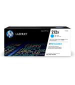 HP 212X High Yield Cyan Original LaserJet Toner Cartridge (10,000 pages)