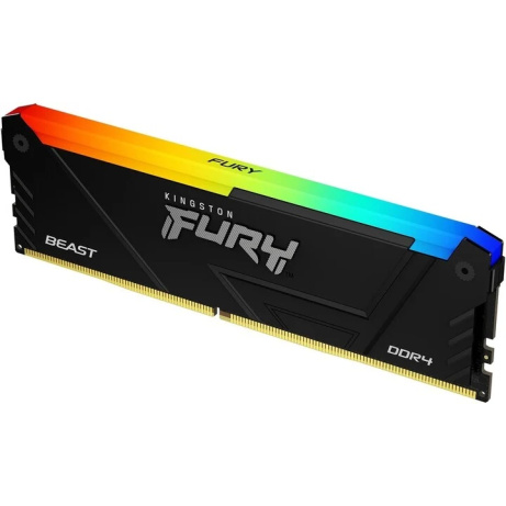 Kingston FURY Beast/DDR4/64GB/3600MHz/CL18/2x32GB/RGB/Black