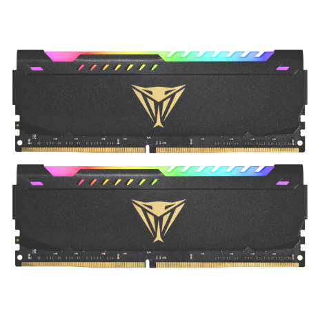 Patriot Viper Steel/DDR4/32GB/3200MHz/CL16/2x16GB/RGB/Black