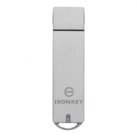 Kingston IronKey S1000 Encrypted/32GB/USB 3.0/USB-A/Stříbrná