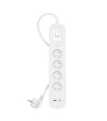 Belkin Surge 4T 525J, 18W, USB A + C, Pol