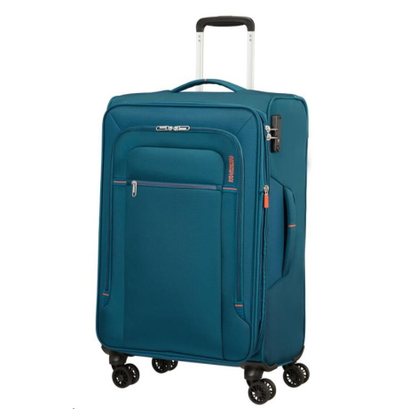 American Tourister Crosstrack SPINNER 79/29 TSA EXP Navy/Orange