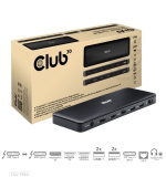 Club3D Dokovací stanice Thunderbolt 4 (Certified), 12v1