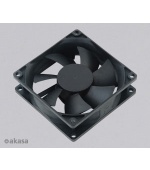 přídavný ventilátor Akasa 80x80x25 black OEM H