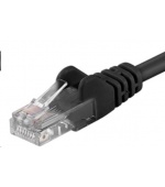 PREMIUMCORD Patch kabel UTP RJ45-RJ45 CAT5e 0.5m černá