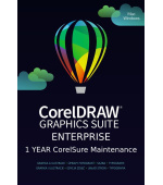 CorelDRAW Graphics Suite Perpetual Education 1Y CorelSure Maintenance (251+) (Windows/MAC)