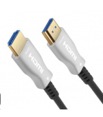 PREMIUMCORD Kabel HDMI optický fiber High Speed with Ether. 4K@60Hz, 15m, M/M, zlacené konektory