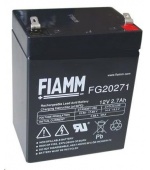 Baterie - Fiamm FG20271 (12V/2,7Ah - Faston 187), životnost 5let