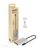 Club3D Adaptér Thunderbolt 3 na 2x HDMI 2.0 4K60Hz UHD