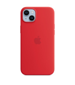 iPhone 14+ Silicone Case with MS - (PRODUCT)RED