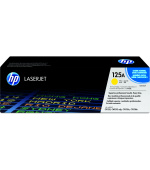 HP 125A Yellow LJ Toner Cart, CB542A (1,400 pages)