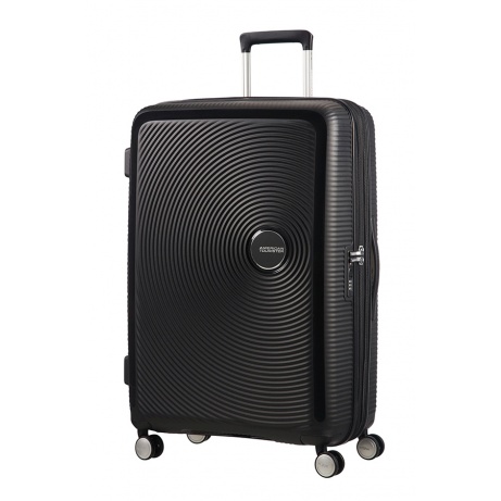 American Tourister Soundbox Spinner 77 Exp. Black