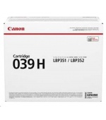 Canon TONER  CRG 039H černý pro i-Sensys LBP 351 a 352 (25 000 str.)