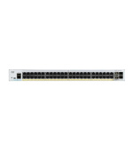 Catalyst C1000-48P-4X-L, 48x 10/100/1000 Ethernet PoE+ ports and 370W PoE budget, 4x 10G SFP+ uplnks