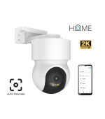 iGET HOME Camera CS8 White - WiFi 2K IP kamera otočná, noční vidění, audio, IP65, auto tracking