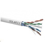 Instalační kabel Solarix FTP, Cat6, drát, PVC, cívka 500m SXKD-6-FTP-PVC