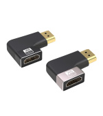 PREMIUMCORD Adaptér spojka 8K HDMI A - HDMI A, F/M, do úhlu 90° - pravá