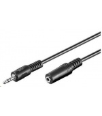 PREMIUMCORD Kabel audio 3,5mm Jack - Jack prodlužovací  3m (M/F, stereo)