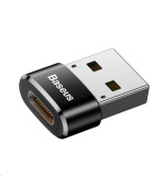 Baseus Mini OTG adaptér Ingenuity USB-A 3.1 na USB-C (M/F) černý