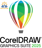 CorelDRAW Graphics Suite 2025 Education Perpetual License (incl. 1 Yr CorelSure Maintenance)(251+)