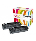 OWA Armor toner pro HP Color LJ CP2020, CP2025, CM2320, CM2720, 2x3500 stran, CC530AD, černá/black