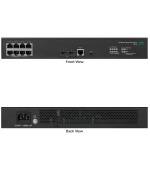 HPE Networking Comware 5120v3 8G PoE 2 SFP+ 125W Fanless Campus Switch S0F79A