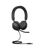 Jabra Evolve2 40 SE/Stereo/USB/Drát/Černá