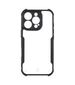 Tactical Quantum Stealth Kryt pro Apple iPhone 16 Pro Clear/Black