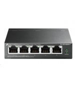 TP-Link switch TL-SG1005LP (5xGbE, 4xPoE+, 40W, fanless)