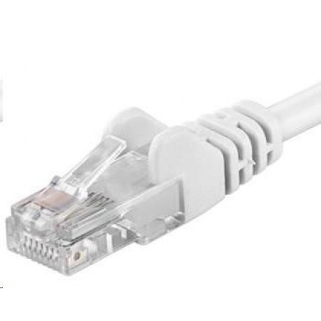 PREMIUMCORD Patch kabel UTP RJ45-RJ45 CAT5e 0.25m bílá