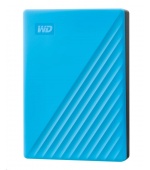 WD My Passport Portable 4TB, Externí HDD, USB 3.0, modrá