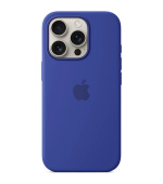 iPhone 16 Pro Silicone Case with MS - Ultramarine