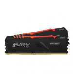 Kingston FURY Beast/DDR4/16GB/3733MHz/CL19/2x8GB/RGB/Black