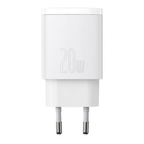 Baseus CCXJ-B02 Compact Quick Nabíječka USB/USB-C 20W White