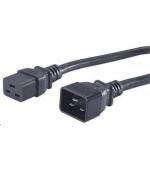 PREMIUMCORD Kabel napájecí 230V/16A prodlužovací 3m (konektory IEC 320 C19 - IEC 320 C20)