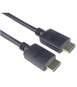 PremiumCord HDMI 2.0 High Speed + Ethernet kabel, zlacené konektory, 3m