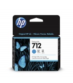 HP 712 Inkoustová náplň azurová, 3ED67A